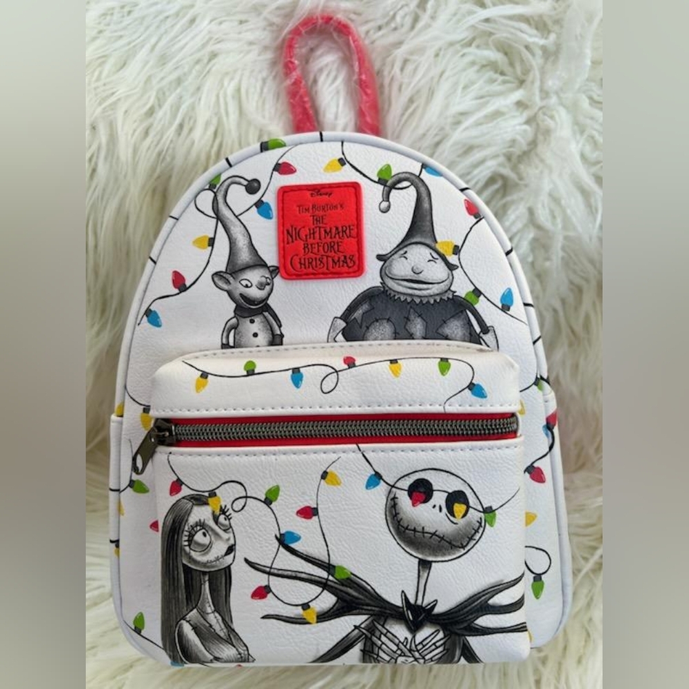 Christmas Theme Nightmare Before Christmas Disney Backpack